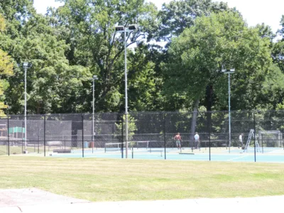 Rotary-backed project transforms Marland Heights courts